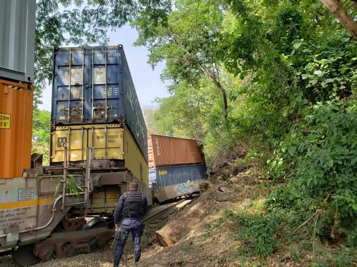 Se descarrilar el tren en Nuevo Urecho