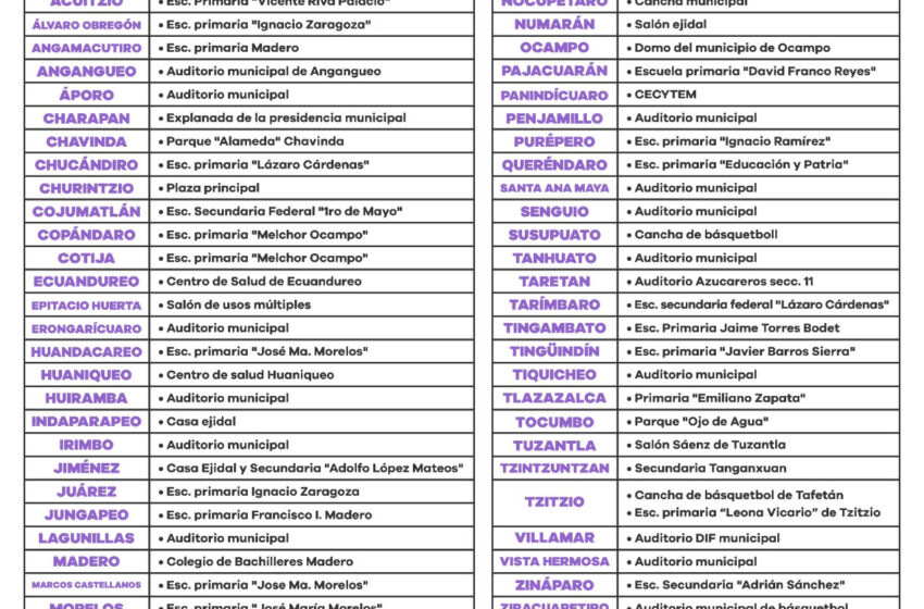  Arranca vacunación anti COVID-19 para personas de 40 a 49 años en Tarímbaro