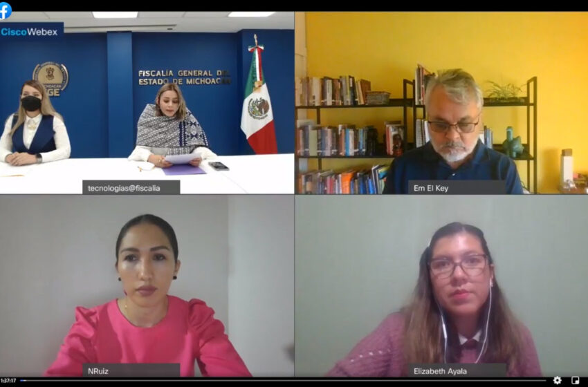  Realiza FGE conferencia “Cubrir el Sistema Penal Acusatorio exige especialización”