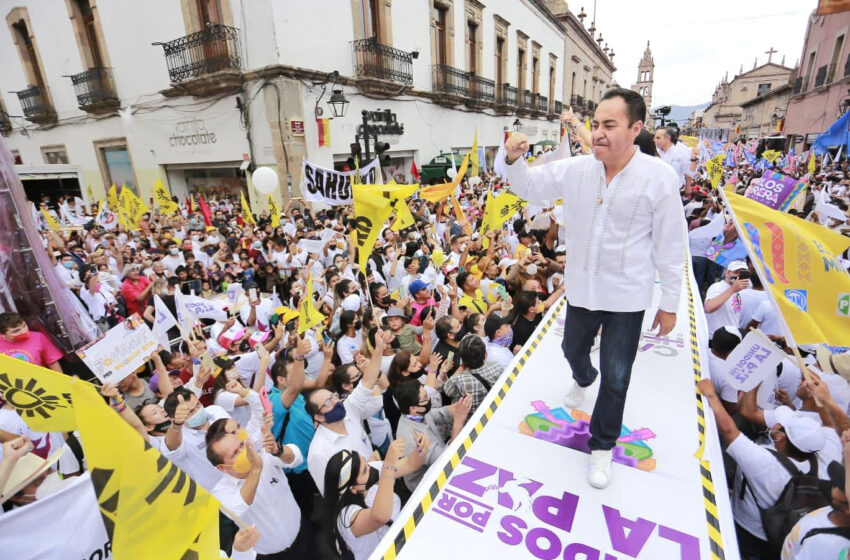 Somos el proyecto de la paz y del desarrollo para Michoacán: Carlos Herrera