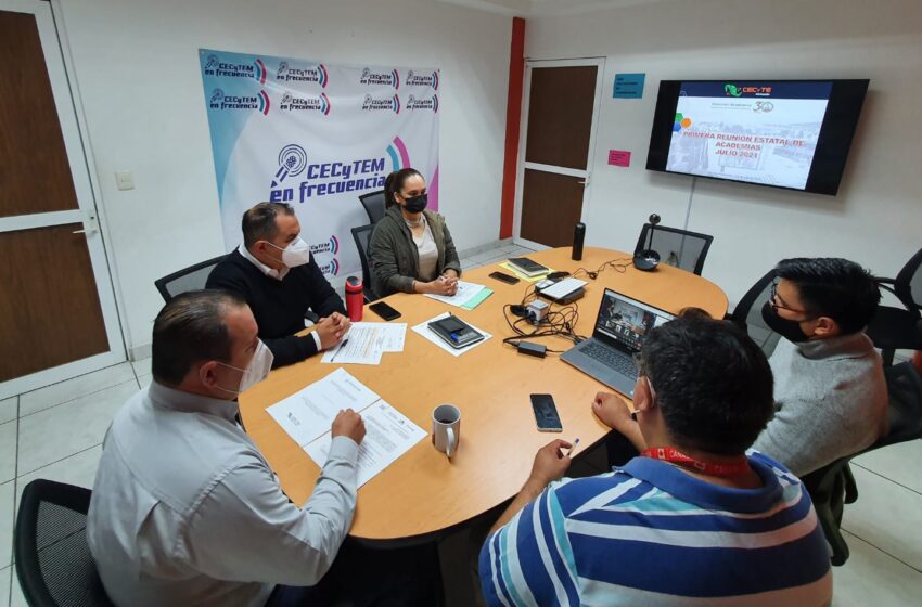 Arranca CECyTEM reunión estatal de Academias 2021