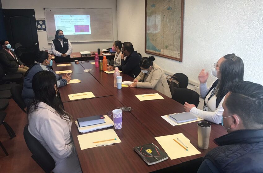  Inicia FGE taller para la atención a la violencia de género en la adolescencia