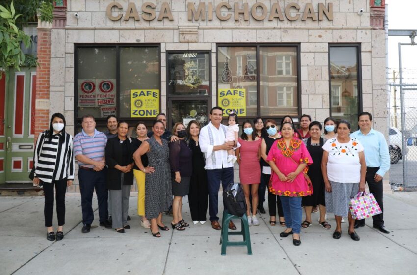  Preparan Gobernador y migrantes convenio para asegurar continuidad de Casas Michoacán en EU