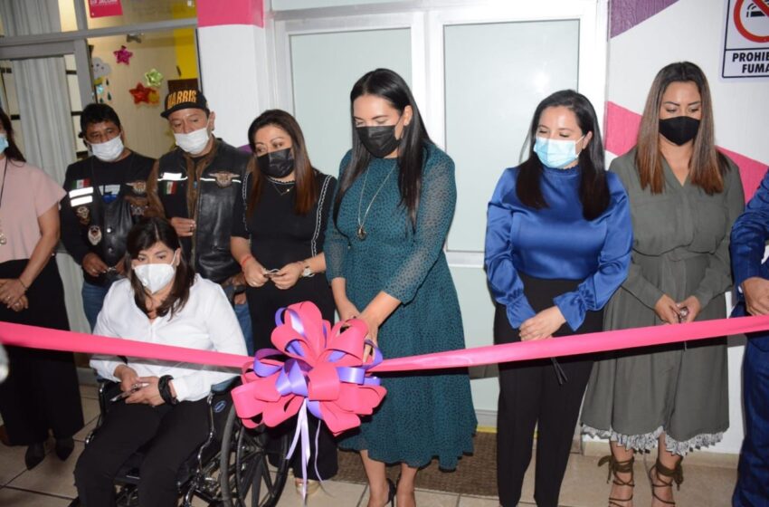  Logró Adriana Campos mejoramiento del  Centro de Rehabilitación Integral Jacona