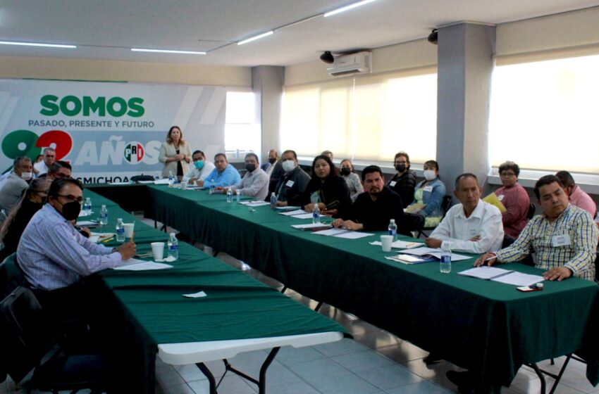 Acompaña PRI-Michoacán con asesorías a alcaldes y síndicos electos sobre los procesos de entrega-recepción