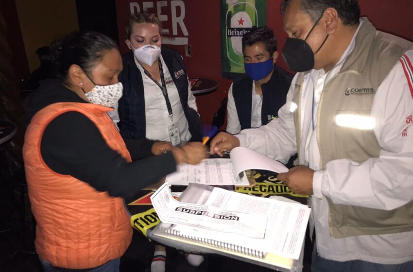  Suspendidos en Morelia, 3 establecimientos por no cumplir medidas anti COVID-19