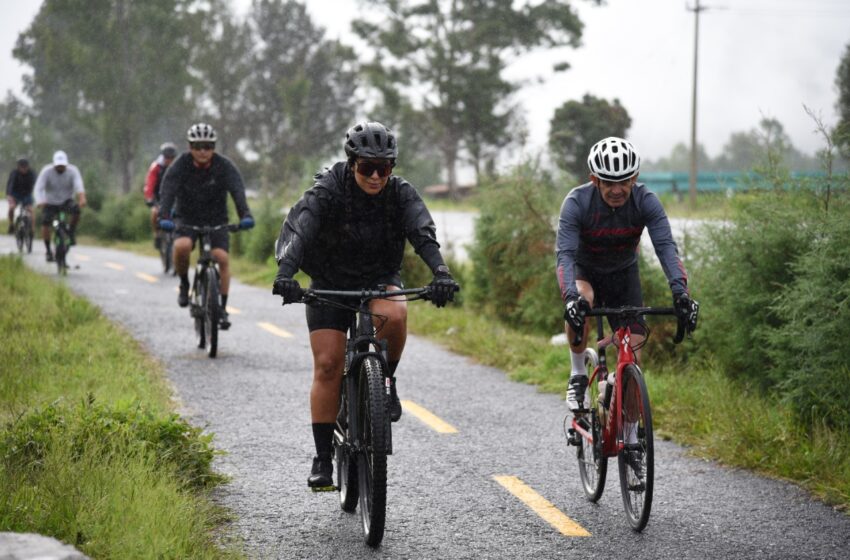 Reparada y lista, la ciclovía Morelia-Pátzcuaro