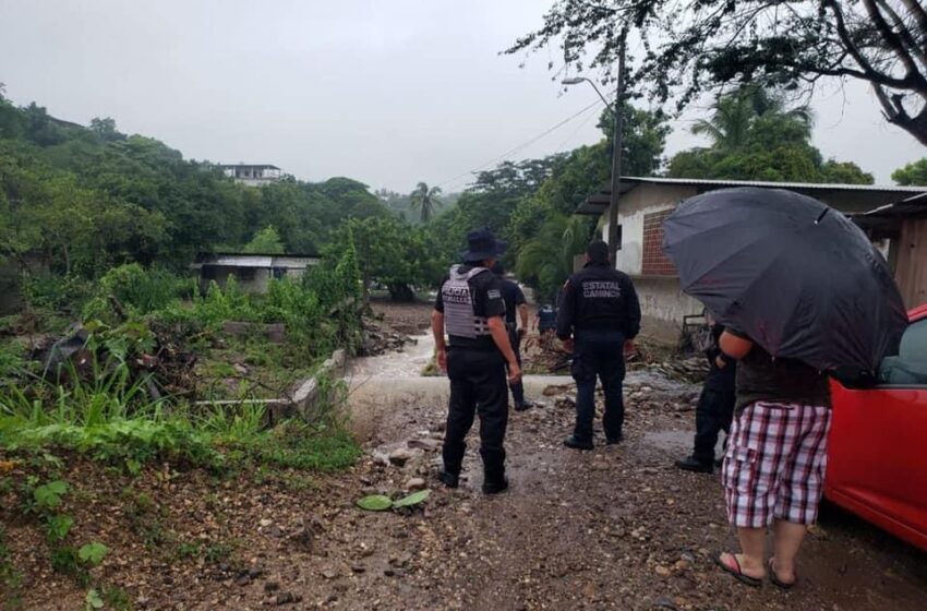  Atiende gobierno estatal afectaciones tras el paso de “Nora”