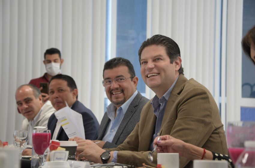  Alfonso Martínez y empresarios cierran filas para que Morelia retome el rumbo