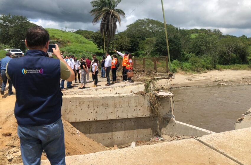  Atiende Gobierno estatal afectaciones por las lluvias