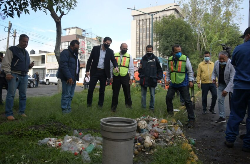  Recupera Alfonso Martínez áreas verdes y reconstruye vialidad en Boulevard García de León
