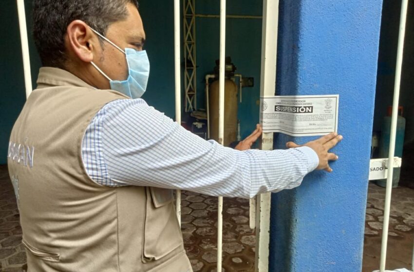  Suspenden 6 establecimientos en Apatzingán por incumplir normas contra COVID-19