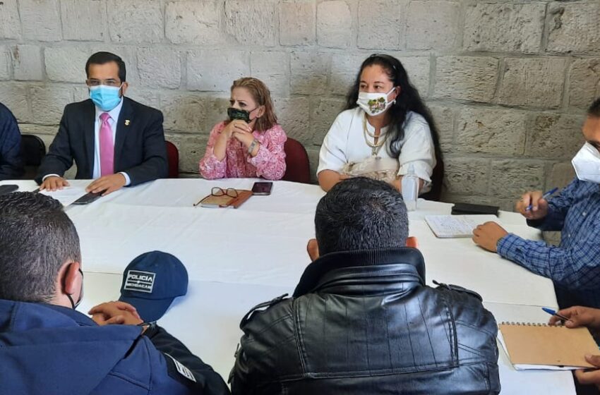  Rinde protesta Comité de Salud en Tarímbaro