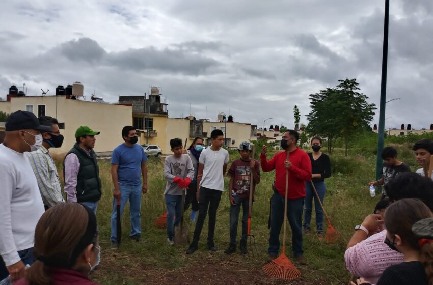 Ayuntamiento de Morelia encabezó jornada de limpieza en Fracc. La Hacienda