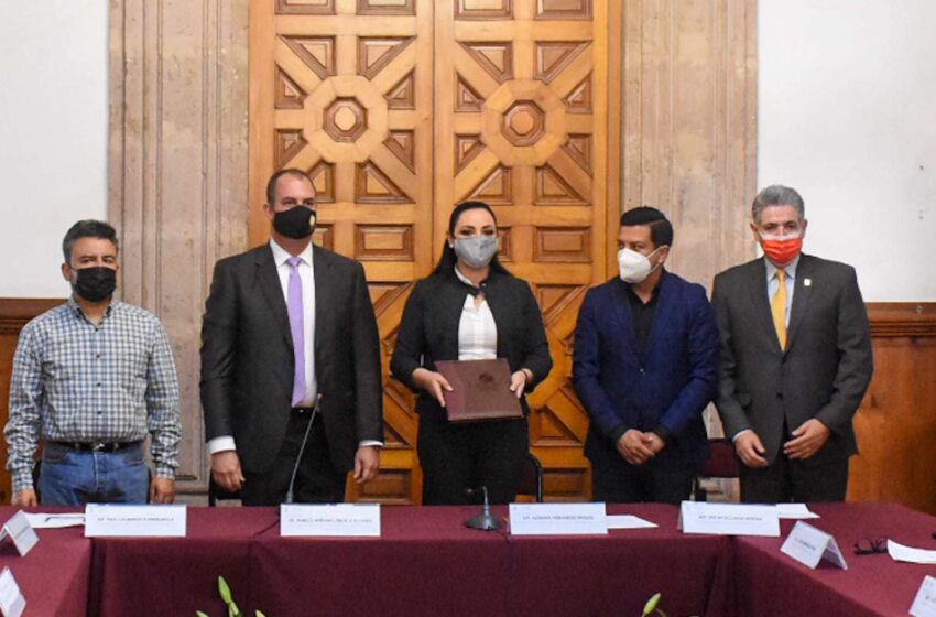  Reciben diputados locales Informe de la CEDH