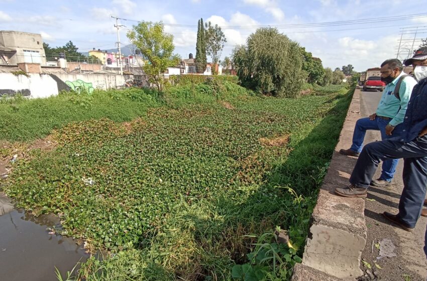  Ayuntamiento de Morelia continúa limpieza preventiva en Río Grande