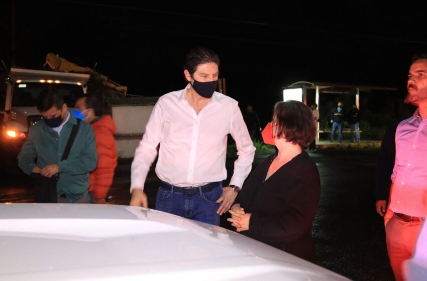 Supervisa Alfonso Martínez, limpieza para evitar inundaciones