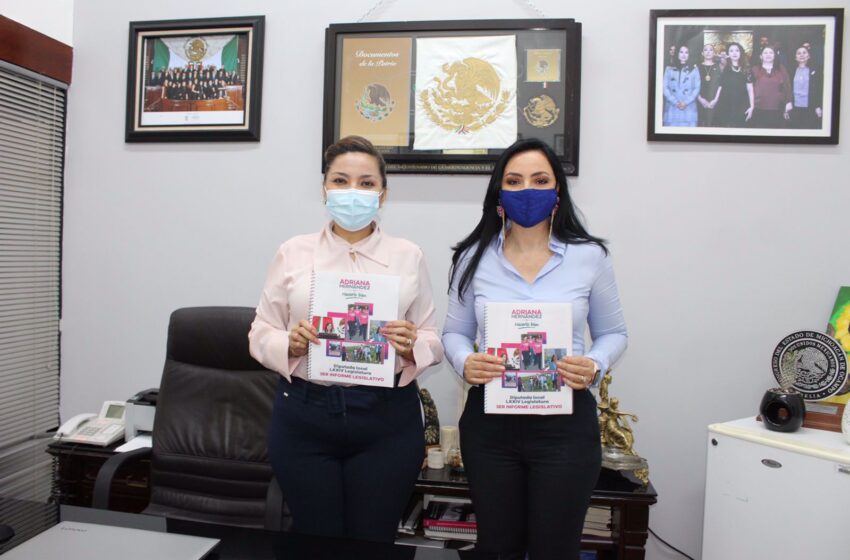 Adriana Hernández refrenda su compromiso de trabajar por el beneficio de Michoacán