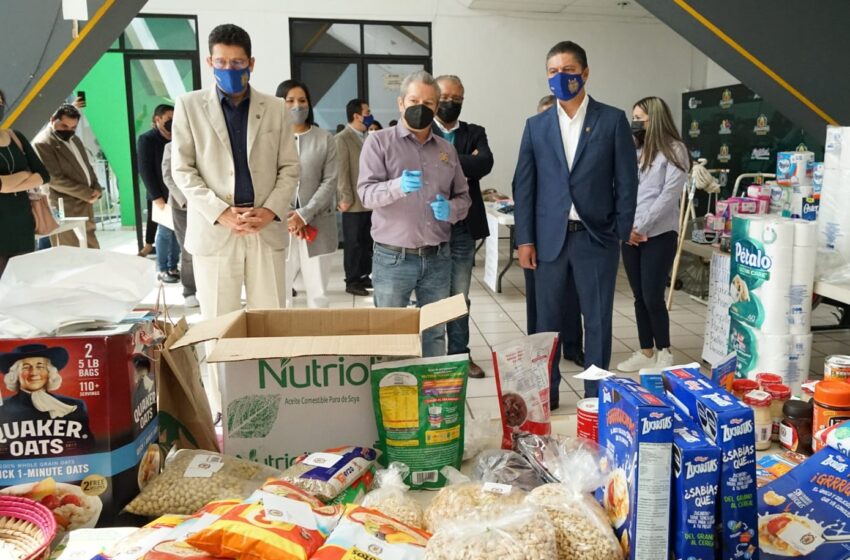  UMSNH instala centro de acopio en auditorio de usos múltiples