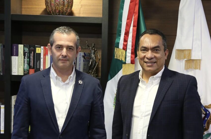  Estrechan FGE y Morelia, lazos de coordinación en materia de seguridad y procuración de justicia: Adrián López Solís