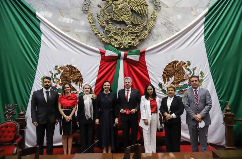 Presentan formalmente bancada parlamentaria del PRI en Michoacán