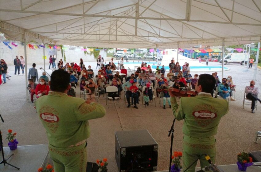  Todo un éxito celebración del Día de Muertos en el Polifórum de Morelia
