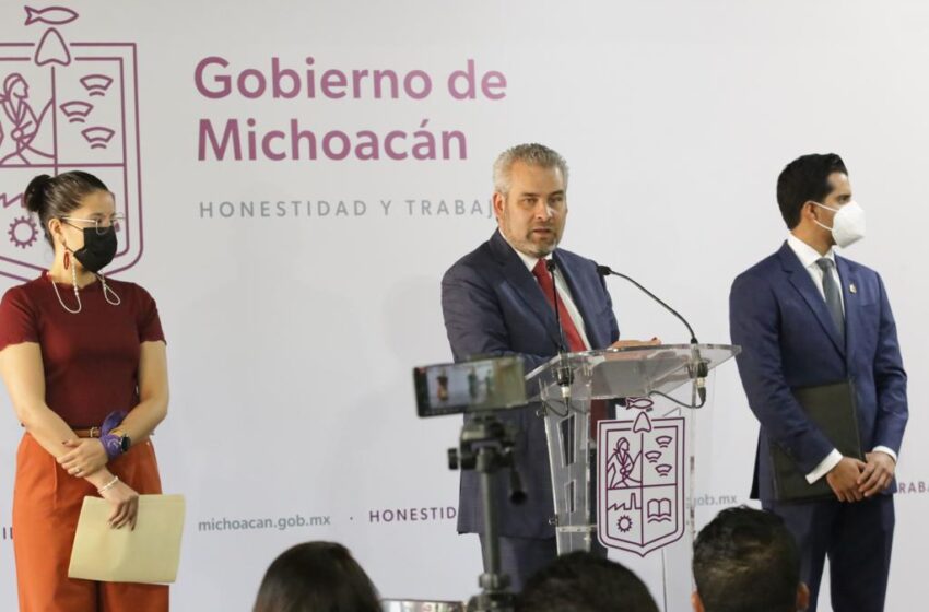  Bedolla propone al Presidente proteger con aranceles a la industria nacional del acero