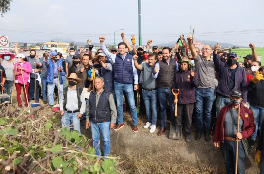  Celebra Gobierno Municipal primeros 60 días de administración con jornada integral de mantenimiento