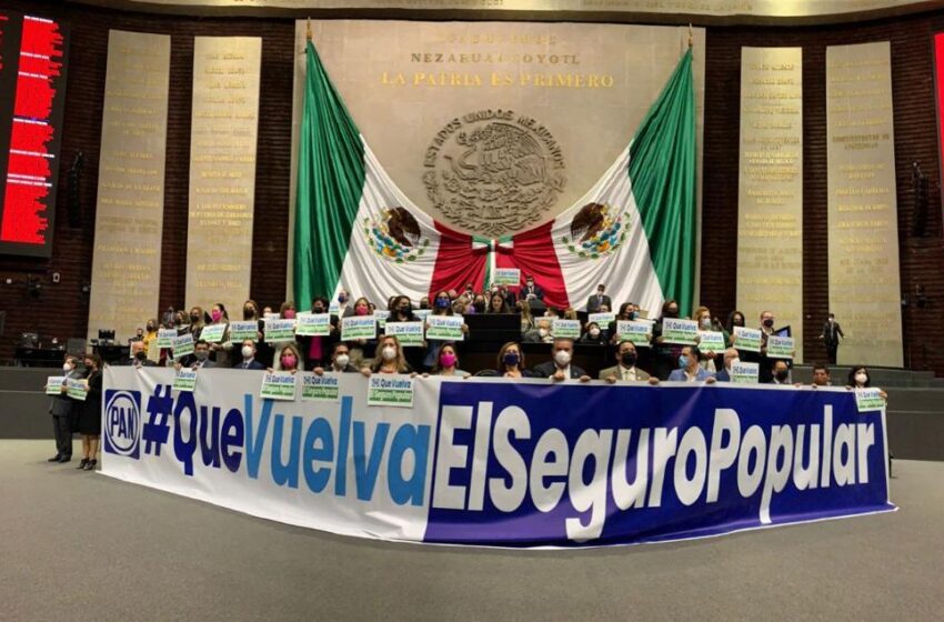  Luchan diputados federales del PAN michoacanos por el regreso del Seguro Popular 