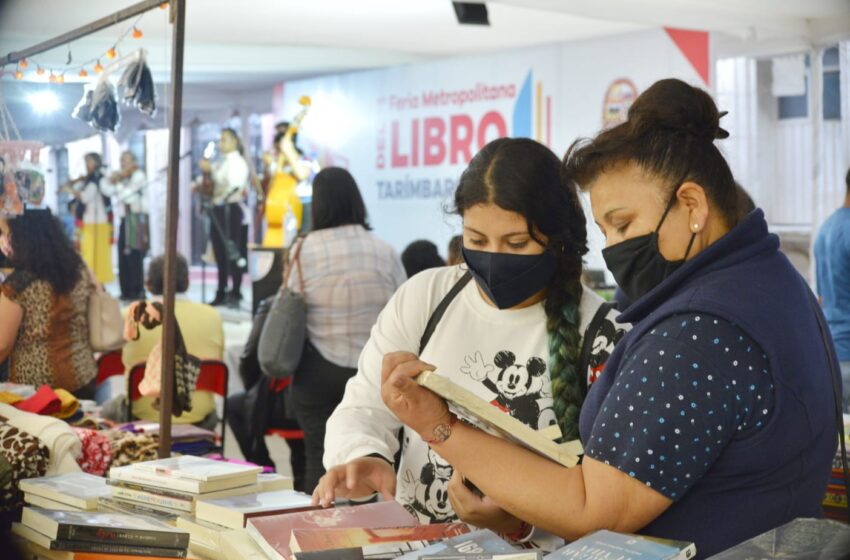  Feria Metropolitana del Libro en Tarímbaro concluye su primera edición