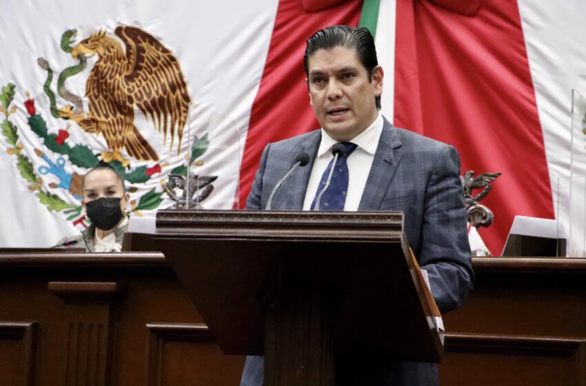  Presenta Ernesto Núñez iniciativa para regular contaminación acústica en Michoacán