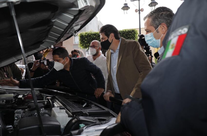  Policía de Morelia innova y convierte a gas natural 50 patrullas