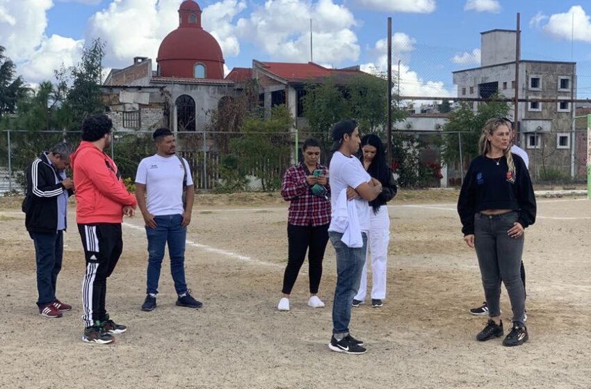  Supervisa Verónica Zamudio unidades deportivas en zona urbana y tenencias