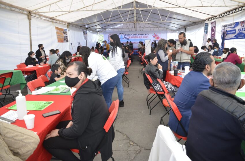  Arranca Feria del Empleo en Tarímbaro con más de 650 vacantes