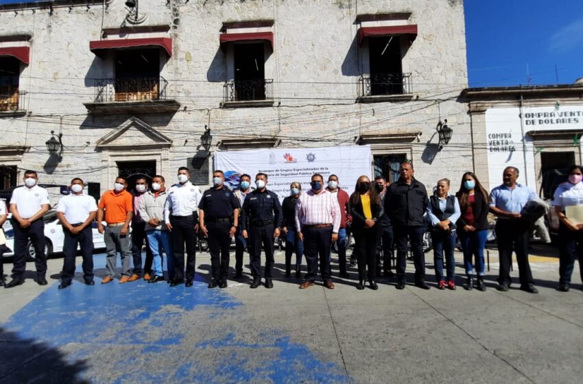  Tarímbaro arranca con operación de tres grupos especializados de policías