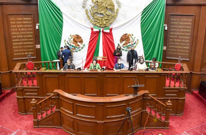  Aprueban reestructuración de comisiones en el Congreso del Estado