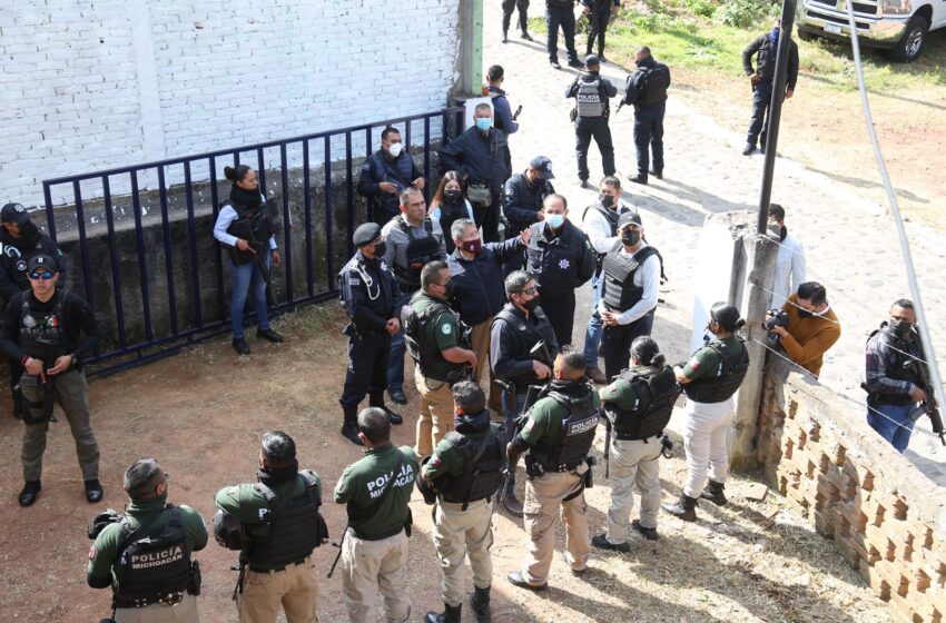  Instalan  dispositivo de seguridad en el Santuario de La Monarca