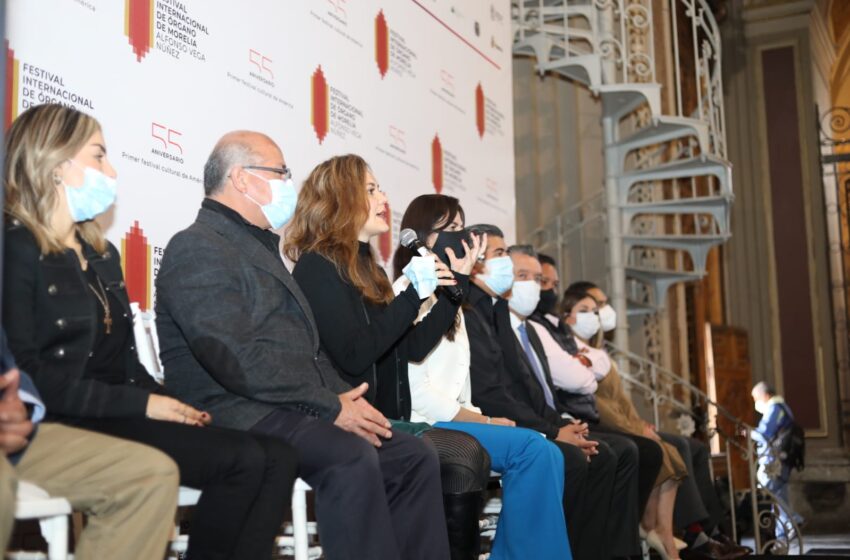  Vinculación internacional y música sacra, llegarán a Morelia con el FIOM