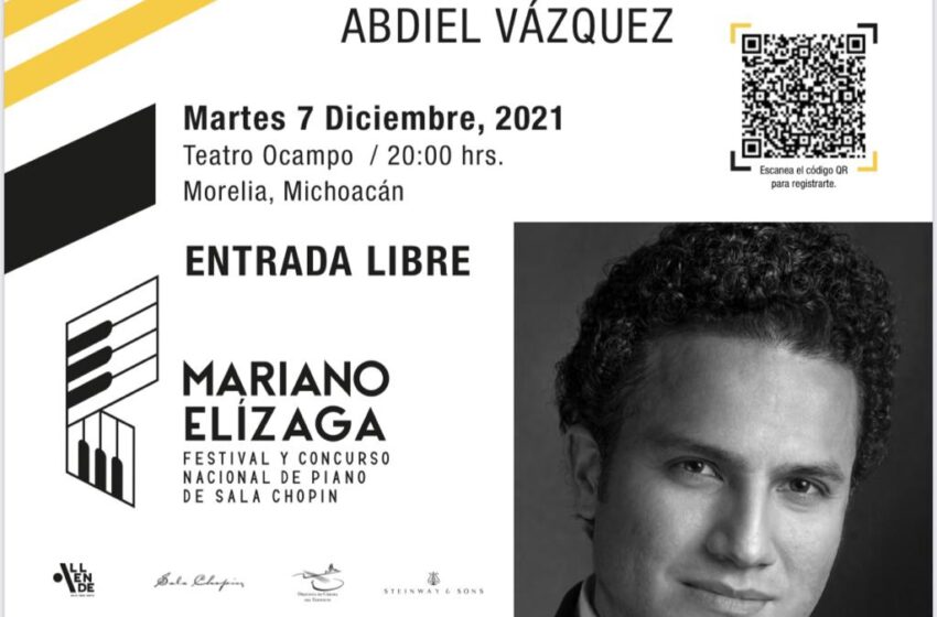  El Festival y Concurso Nacional de Piano “Mariano Elízaga” y SeCultura unen esfuerzos y presentan conciertos gratuitos