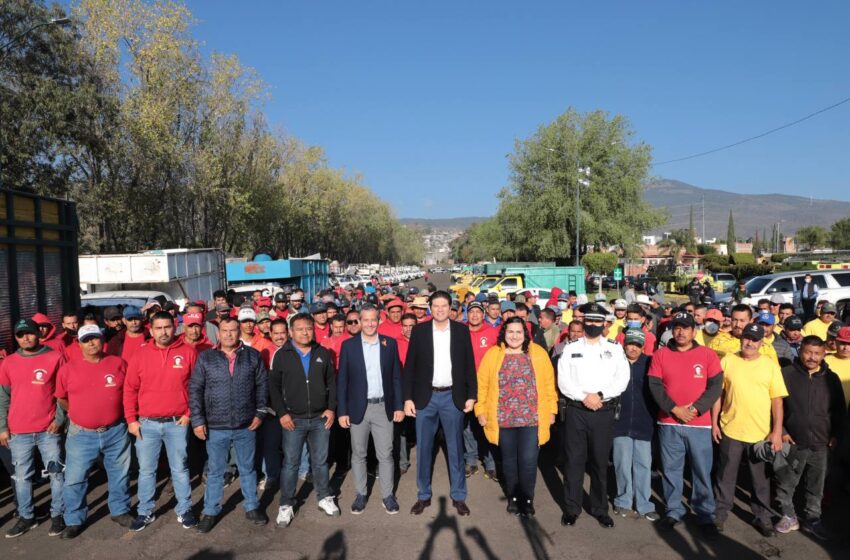 Se suman recolectores de residuos a campaña para fortalecer el orden en Morelia