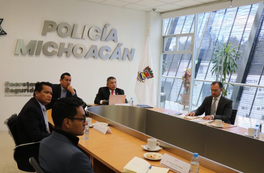 SSP y Secretaría de Gobierno definen estrategias de seguridad para el estado