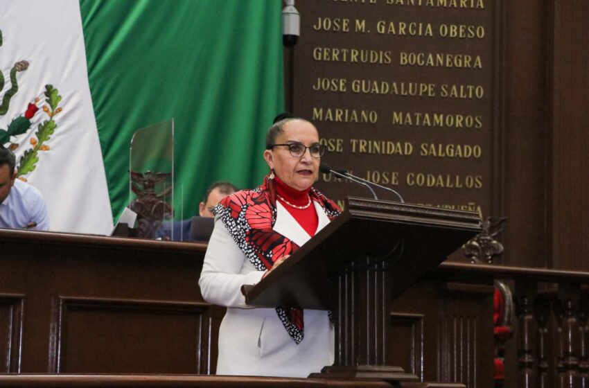  A propuesta de Julieta Gallardo, exhorta Congreso destinar más recursos contra violencia a niñez y mujeres
