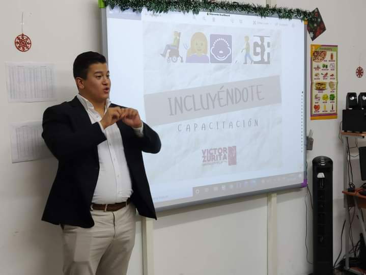  Poder Legislativo da pasos afirmativos para que la inclusión sea regla y no excepción en Michoacán: Víctor Zurita