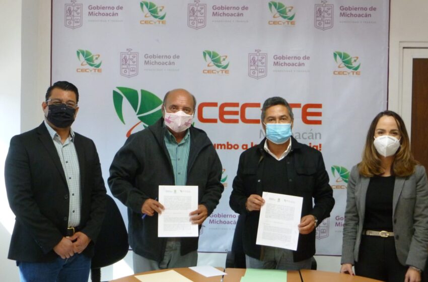  Signan convenio CECyTEM y ProAm, en beneficio del medio ambiente