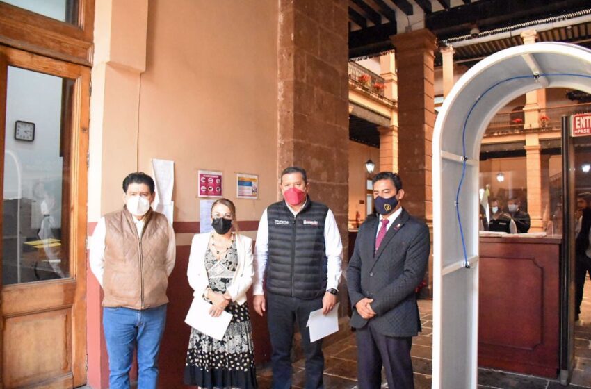 Refuerzan medidas de prevención por COVID-19 en el Congreso del Estado