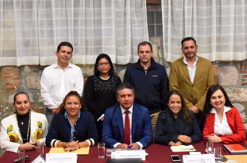 Diputados se reunieron con el rector de la UMSNH para analizar presupuesto que se le asignará para el Ejercicio Fiscal 2022