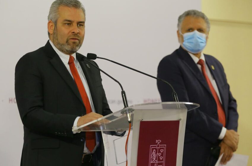  En 2022, Michoacán tendrá inversión histórica para obra pública: Bedolla