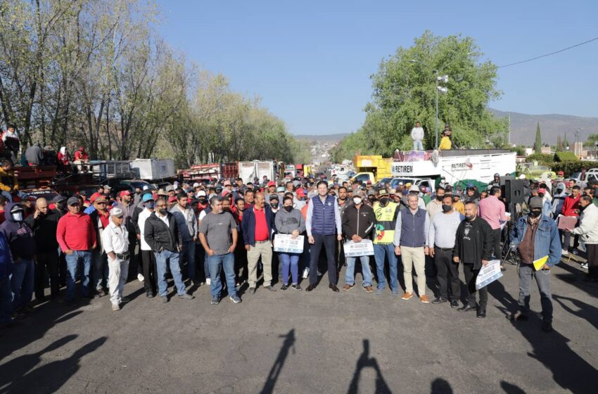 Se suman más de 300 unidades recolectoras a campaña de cultura vial
