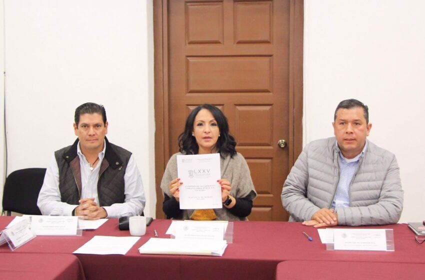 Presentan plan de trabajo de la Comisión de Desarrollo Urbano, Obra Pública y Vivienda