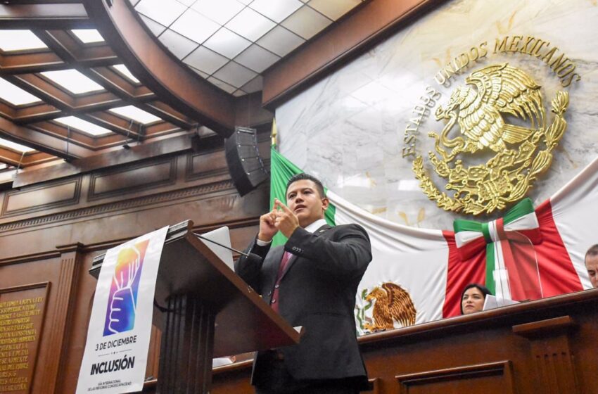  Congreso del Estado exhorta al INEGI para que realice muestreo sobre personas que dominan Lengua de Señas Mexicanas